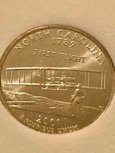 3 Monedas De Estados Unidos De 1, 5 Y 25 Centavos Brillante (Usado)