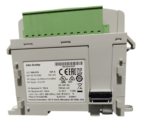 2085-of4 Allen-bradley Micro800 Analog Output Module