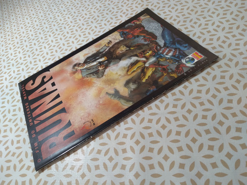 Ruínas: O Fim Do Universo Marvel Parte 1 De 2 - Editora Mythos 1998 - Em Português - Capa Mole - Lombada Com Grampos (Usado)