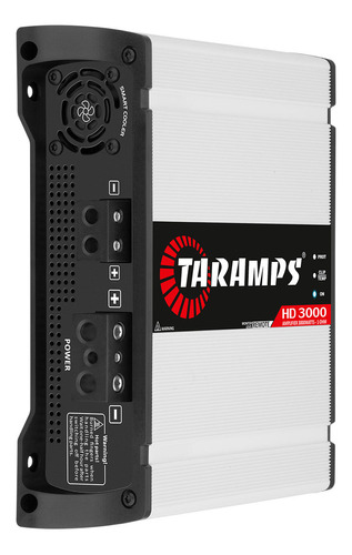 Módulo amplificador de sonido automotriz Taramps Hd 3000 3000 W OHMS 4 ohmios