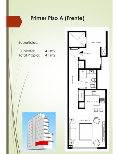 Departamento Monoamb En Construcción - Saavedra - Financiación!!