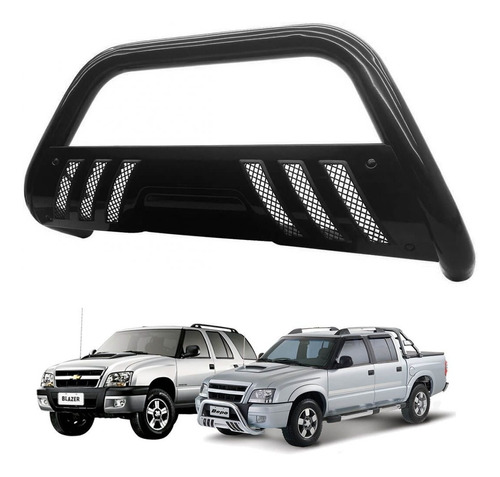 Quebra Mato S10 Blazer 2007 2008 2009 2010 2011 Preto Bepo