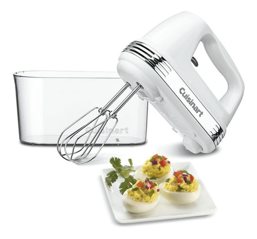 Batidora De Mano 9 Vel Con Accesorios Cuisinart Hm-90s Color Blanco Frecuencia 60