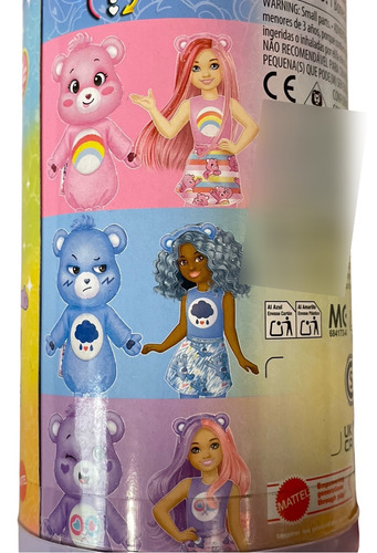 Barbie Cutie Reveal Ositos Cariñositos Care Bears Morado (Usado)