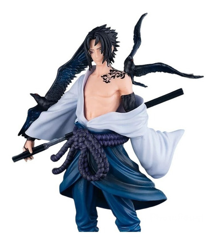 Figura De Acción Naruto Shippuden 27 Cm Sasuke Coleccionable