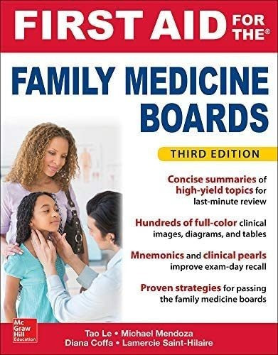 Libro: First Aid For The Family Medicine Boards, Third