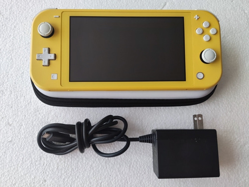 Nintendo Switch Lite Amarillo + Protector De Pantalla