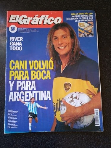Revista El Gráfico Claudio Caniggia 24 3 1998 N4094