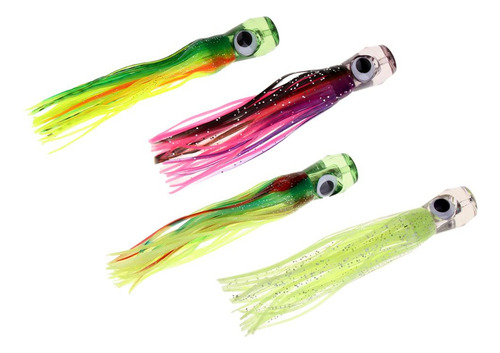 3 Pulpo Calamar Señuelo Atún Trolling Pesca Consejos Para
