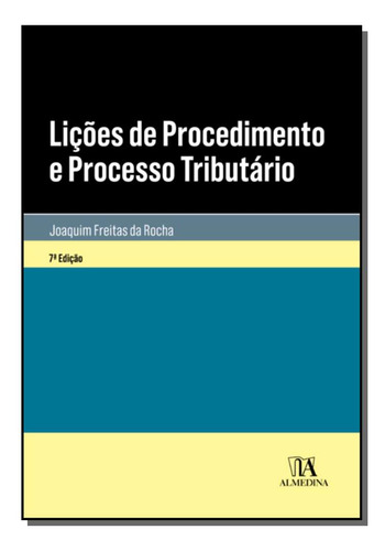 Libro Licoes De Proced E Processo Tributario 07ed 19 De Roch