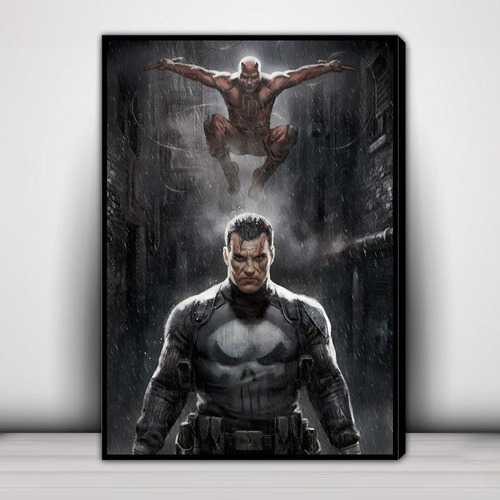 Cuadro Decorativo Daredevil Punisher C3791