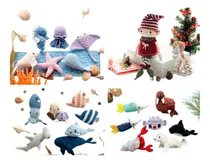 Comprar Patrones Sets Adornos Navidad Fiestas Amigurumi Crochet