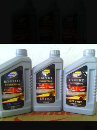 Aceite Venoco Full Sintetico 5w 20, 5w 30 Y 5w 40