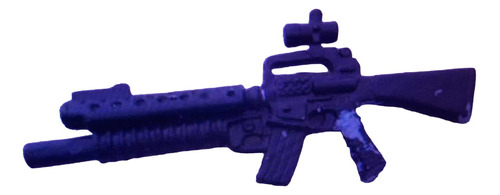 Gijoe Light Blue Black Painted Rifle