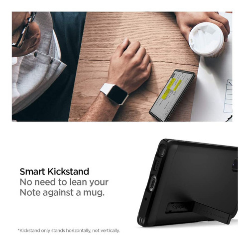 Spigen Tough Armor Funda Diseñado para Samsung Galaxy Note 10 Plus Negro