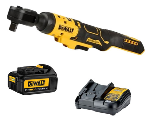 Chave Catraca 1/2 Dcf512b Brushless Bateria 20v 3ah Dewalt