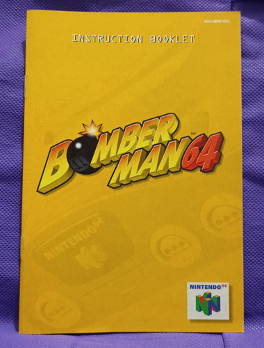 Bomberman 64 Manual Instructivo