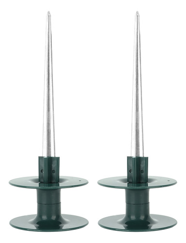 Estaca Guía Para Mangueras De Jardín, 2 Unidades, Púas, Abs,
