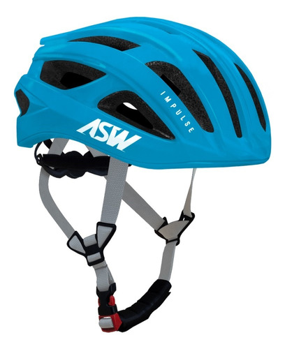 Capacete Asw Bike Impulse Ciclismo Azul Claro Cor Azul-celeste Tamanho G/gg