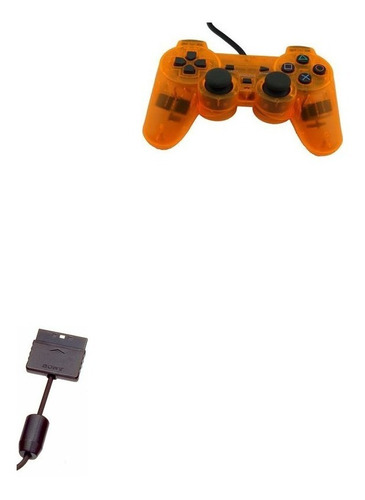 Control Dualshock2 Para Sony Ps2 Orange
