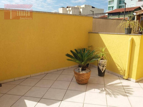 Cobertura À Venda, 50 M² Por R$ 330.000,00 - Vila Helena - Santo André/sp - Co0383