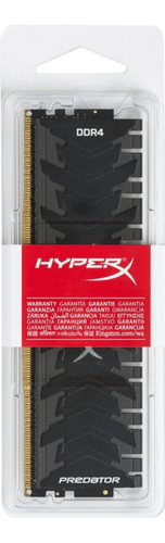 Memória Ram Predator 8gb Ddr4 Hyperx Hx430c15pb3/8 (Usado)