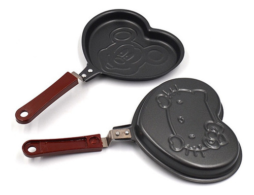 Mini Molde De Cozinha Frígida Hello Kittys Omelet Pan Cartoo