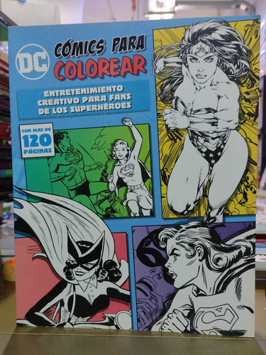 Cómics Para Colorear Heroínas De Dc