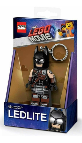 Llavero Linterna Luz Led Batman Lego Movie 2 Pilas Nuevas