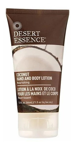 Desert Essence Crema Para Manos Y Cuerpo De Coco 44ml Sfn