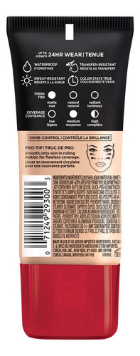L'oreal Paris K1828700 Infalible Pro-matte - Maquillaje Líqu