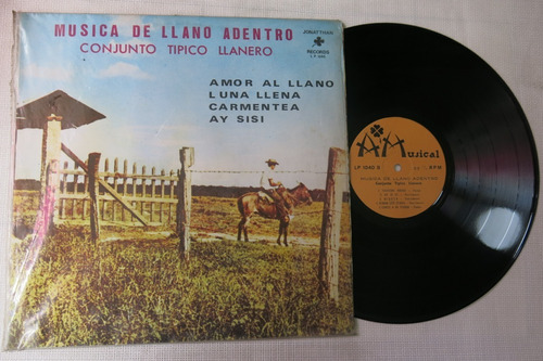Vinyl Vinilo Lp Acetato Conjunto Tipico Llanero Musica De Ll