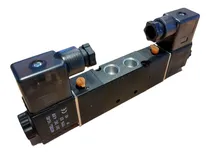 Comprar Electroválvula Neumática 5\u002F2 Doble Solenoide 1\u002F4 24v Cc