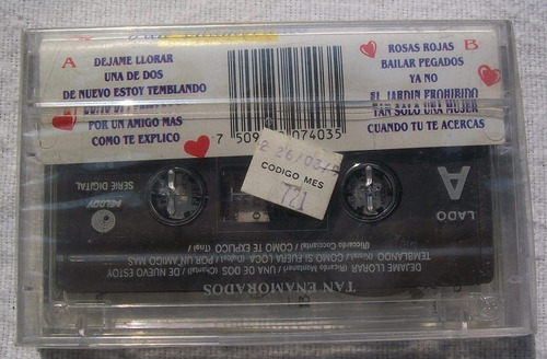 Tan Enamorados (lucero, Dulce) Cassette Nuevo Melody 1992 (Usado)