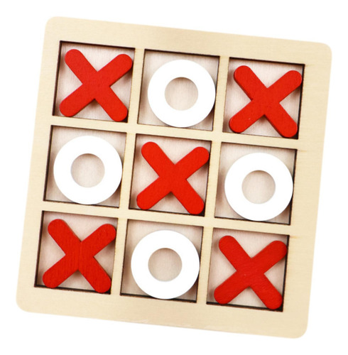 6 Juego De Mesa Toe, Juego De Rojo Y