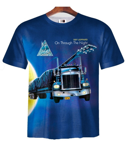 Remera Zt-0638 - Def Leppard On Through The Night