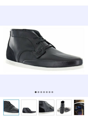 Zapatos Vlado Valentino Originales #30cm Negro Piel
