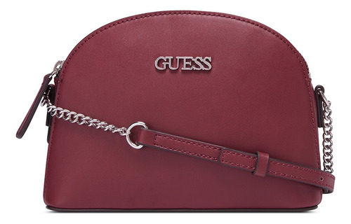 Bolsa Guess Factory Le872971 Acabado de los herrajes Niquel Color Rojo Color de la correa de hombro Rojo Diseño de la tela Liso