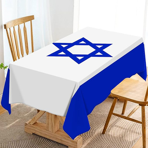 Mantel Bandera Israel Decoracion Del Dia La Independencia Is