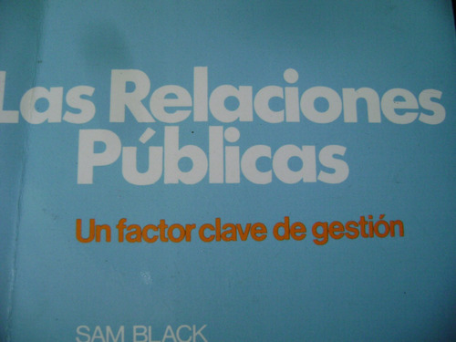 Las Relaciones Pub.. Sam Black..