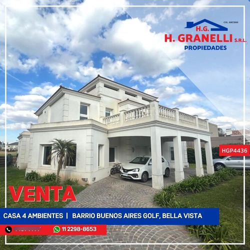 Casa En Venta En Buenos Aires Golf