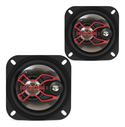 Alto Falante Bravox Triaxial B3x40x 4 Polegadas