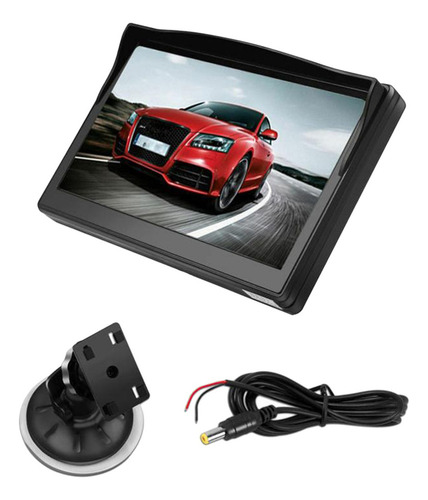 Qw Monitor De 12v Volt Para Dvd Player Suporte De Ventosa