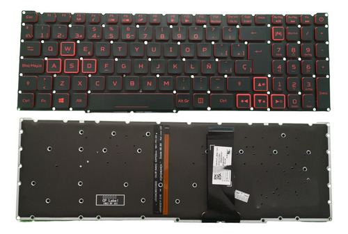 Teclado Compatible Acer An517-51 Acer Nitro 7 An715-51 Españ