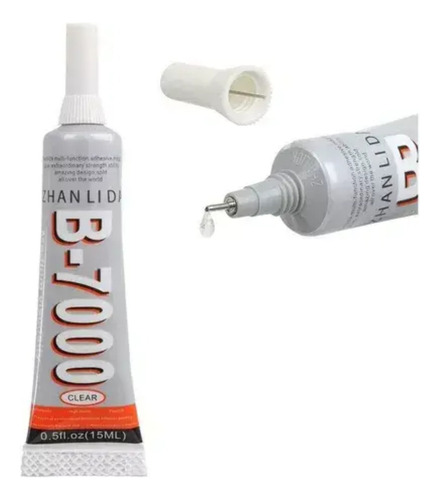 Pegamento B7000 Para Módulos Color Transparente - 15ml