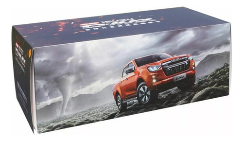 Solo 1! Nueva 1/18 Isuzu Dmax Pickup Escala Kyosho Signature Naranja Oscuro