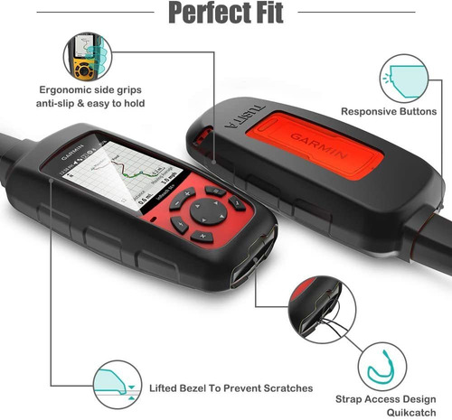 Funda Tusita Compatible Con Garmin Inreach Se, Inreach Explo