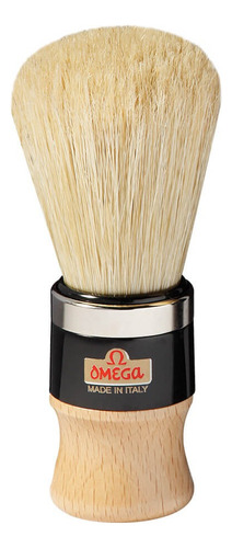 Pincel De Barbear Omega 20102 Pura Cerda