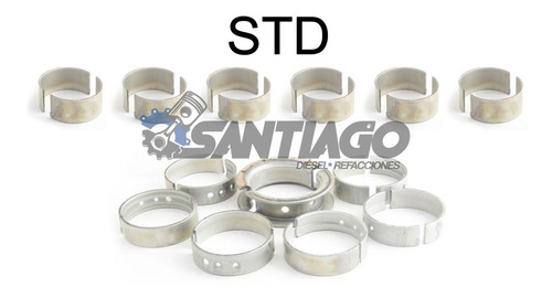 Kit Metales De Biela Y Bancada Para Motor Navistar Dt360