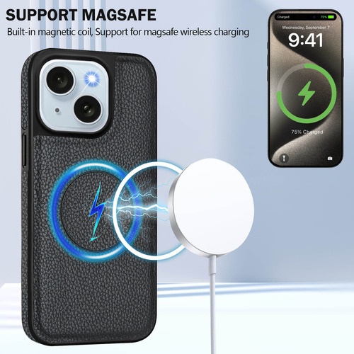 Funda Tipo Cartera De La Serie Xiaomi Con Tarjetero, Piel Sintética Con Función Atril, Ranuras Para Tarjetas